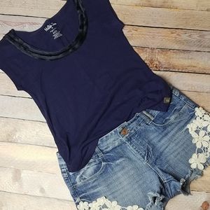 Matilda Jane Navy Top